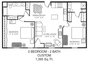 Mapledale Village Senior Apartments Floor Plans