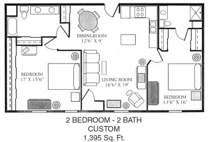 Mapledale Village Senior Apartments Floor Plans