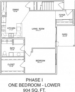 Wyldewood Apartments One Bedroom Lower